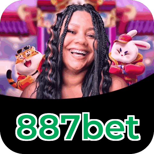 Interface do aplicativo 887bet mostrando jogos disponíveis no iOS e Android